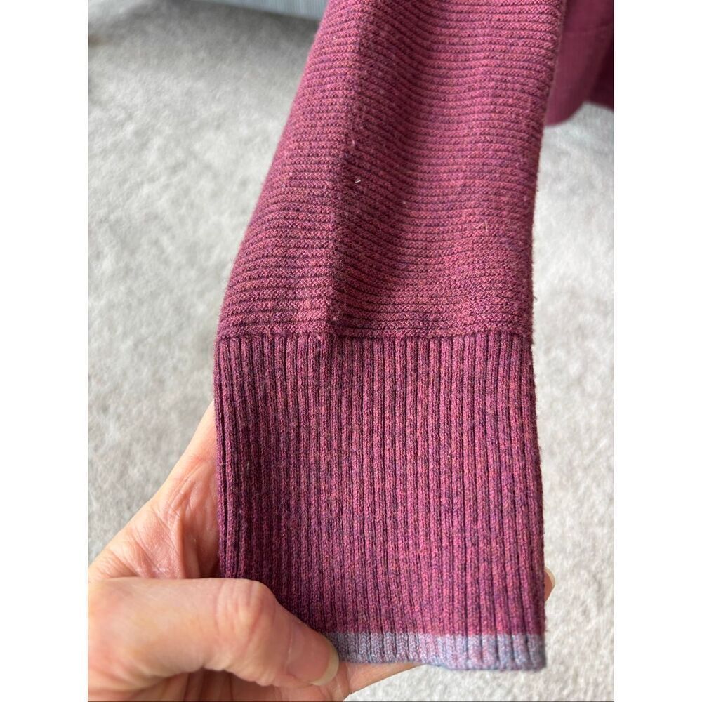 SMARTWOOL Edgewood Mock Neck Sweater, Lrg, $135 F24 - Picture 6 of 9
